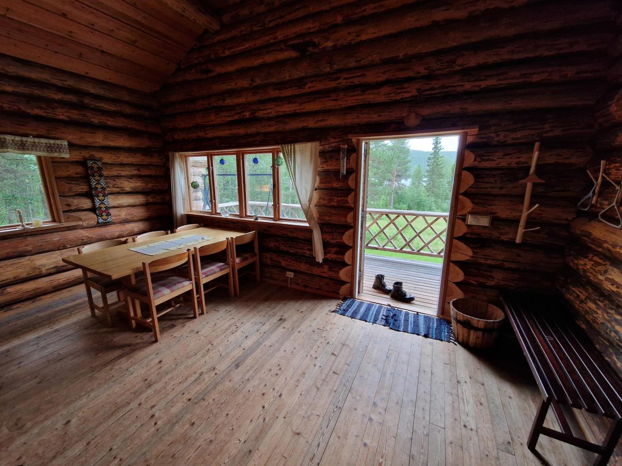 Lakeside Wilderness Cabin Jokkmokk Exterior photo