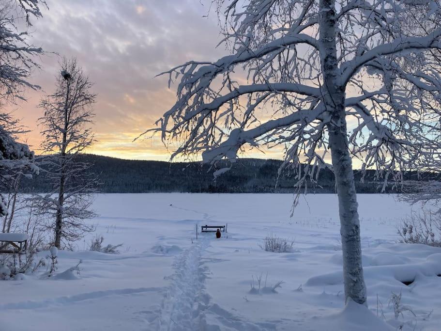 Lakeside Wilderness Cabin Jokkmokk Exterior photo